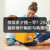 房屋多少钱一平？2026最新房价解析与购房指南（图1）