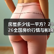 房屋多少钱一平方？2026全国房价行情与影响因素全解析（图4）