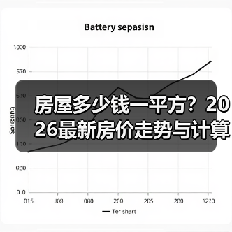 房屋多少钱一平方？2026最新房价走势与计算全解（图1）