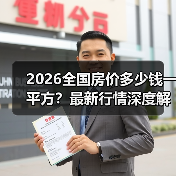 2026全国房价多少钱一平方？最新行情深度解析（图2）
