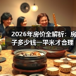 2026年房价全解析:房子多少钱一平米才合理?(图3) 2026年房价全解析:房子多少钱一平米才合理?(图3)