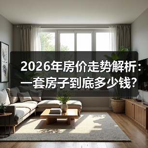 2026年房价走势解析:一套房子到底多少钱?(图2) 2026年房价走势解析:一套房子到底多少钱?(图2)