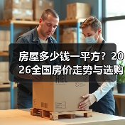 房屋多少钱一平方？2026全国房价走势与选购攻略（图2）