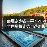 房屋多少钱一平？2026全国房价走势与选购指南（图3）
