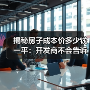 揭秘房子成本价多少钱一平：开发商不会告诉你的真相（图1）