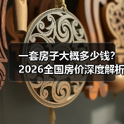 一套房子大概多少钱?2026全国房价深度解析(图2) 一套房子大概多少钱?2026全国房价深度解析(图2)