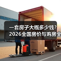 一套房子大概多少钱？2026全国房价与购房全解析（图1）