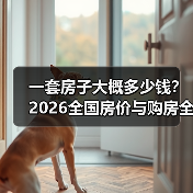 一套房子大概多少钱？2026全国房价与购房全解析（图4）
