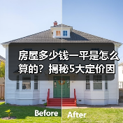 房屋多少钱一平是怎么算的？揭秘5大定价因素（图1）