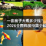 一套房子大概多少钱？2026全国购房预算全解析（图1）