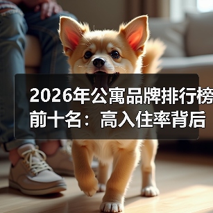 2026年公寓品牌排行榜前十名：高入住率背后的选择逻辑（图3）