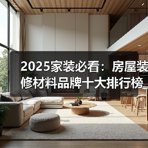 2025家装必看：房屋装修材料品牌十大排行榜与选购指南（图1）