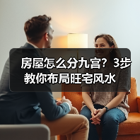 房屋怎么分九宫？3步教你布局旺宅风水（图2）