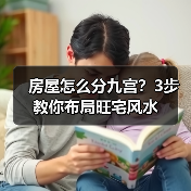 房屋怎么分九宫？3步教你布局旺宅风水（图3）