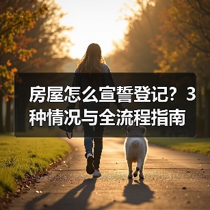 房屋怎么宣誓登记？3种情况与全流程指南（图4）