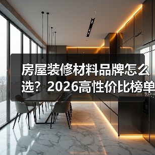 房屋装修材料品牌怎么选?2026高性价比榜单(图1) 房屋装修材料品牌怎么选?2026高性价比榜单(图1)