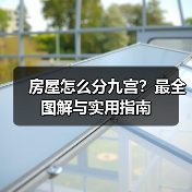 房屋怎么分九宫?最全图解与实用指南(图3) 房屋怎么分九宫?最全图解与实用指南(图3)