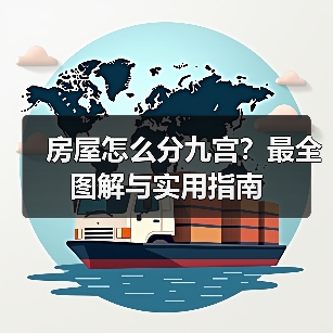 房屋怎么分九宫?最全图解与实用指南(图4) 房屋怎么分九宫?最全图解与实用指南(图4)