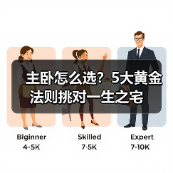 主卧怎么选?5大黄金法则挑对一生之宅(图1) 主卧怎么选?5大黄金法则挑对一生之宅(图1)