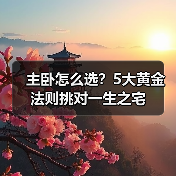 主卧怎么选?5大黄金法则挑对一生之宅(图4) 主卧怎么选?5大黄金法则挑对一生之宅(图4)