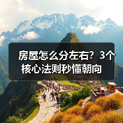 房屋怎么分左右?3个核心法则秒懂朝向(图1) 房屋怎么分左右?3个核心法则秒懂朝向(图1)
