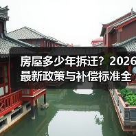 房屋多少年拆迁?2026最新政策与补偿标准全解析(图2) 房屋多少年拆迁?2026最新政策与补偿标准全解析(图2)