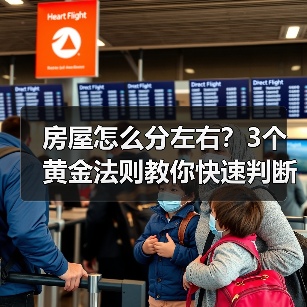 房屋怎么分左右?3个黄金法则教你快速判断(图2) 房屋怎么分左右?3个黄金法则教你快速判断(图2)