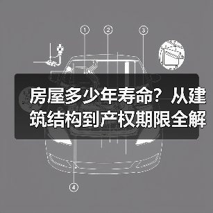 房屋多少年寿命?从建筑结构到产权期限全解析(图1) 房屋多少年寿命?从建筑结构到产权期限全解析(图1)