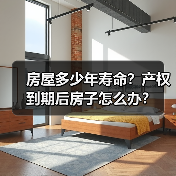 房屋多少年寿命？产权到期后房子怎么办？（图1）