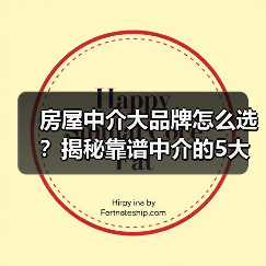 房屋中介大品牌怎么选?揭秘靠谱中介的5大标准(图2) 房屋中介大品牌怎么选?揭秘靠谱中介的5大标准(图2)