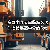 房屋中介大品牌怎么选?揭秘靠谱中介的5大标准(图1) 房屋中介大品牌怎么选?揭秘靠谱中介的5大标准(图1)