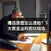 建造房屋怎么选地?5大黄金法则避坑指南(图1) 建造房屋怎么选地?5大黄金法则避坑指南(图1)