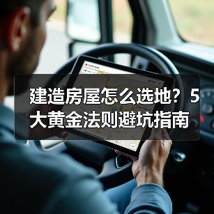 建造房屋怎么选地?5大黄金法则避坑指南(图3) 建造房屋怎么选地?5大黄金法则避坑指南(图3)