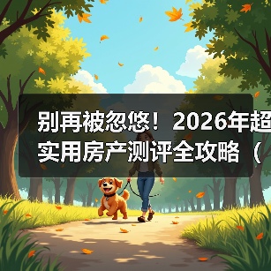 别再被忽悠!2026年超实用房产测评全攻略(附避坑指南)(图4) 别再被忽悠!2026年超实用房产测评全攻略(附避坑指南)(图4)