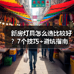 新房灯具怎么选比较好？7个技巧+避坑指南（图3）