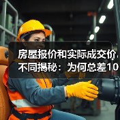 房屋报价和实际成交价不同揭秘：为何总差10%？（图1）