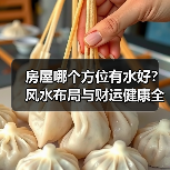 房屋哪个方位有水好?风水布局与财运健康全解(图4) 房屋哪个方位有水好?风水布局与财运健康全解(图4)