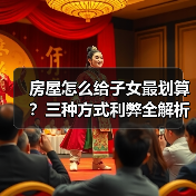 房屋怎么给子女最划算？三种方式利弊全解析（图2）
