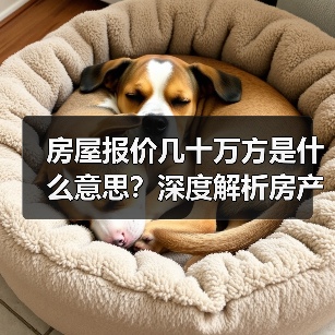 房屋报价几十万方是什么意思？深度解析房产术语真相（图1）