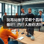 别再问房子买哪个品牌最好！内行人教你选对开发商（图1）