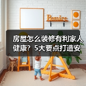房屋怎么装修有利家人健康?5大要点打造安心宅(图4) 房屋怎么装修有利家人健康?5大要点打造安心宅(图4)
