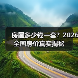 房屋多少钱一套?2026全国房价真实揭秘(图4) 房屋多少钱一套?2026全国房价真实揭秘(图4)