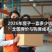 2026年房子一套多少钱?全国房价与购房成本全解析(图4) 2026年房子一套多少钱?全国房价与购房成本全解析(图4)