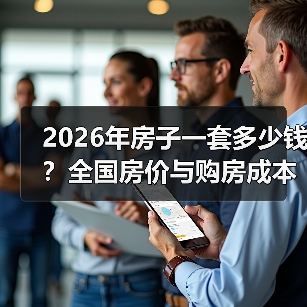 2026年房子一套多少钱?全国房价与购房成本全解析(图1) 2026年房子一套多少钱?全国房价与购房成本全解析(图1)
