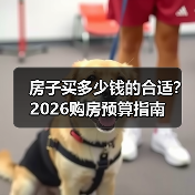 房子买多少钱的合适？2026购房预算指南（图2）