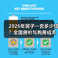2026年房子一套多少钱？全国房价与购房成本全解析（图2）