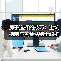房子选择的技巧：避坑指南与黄金法则全解析（图2）