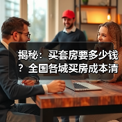 揭秘：买套房要多少钱？全国各城买房成本清单（图4）