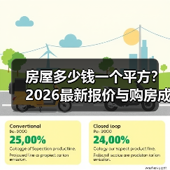 房屋多少钱一个平方？2026最新报价与购房成本全解析（图3）