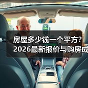 房屋多少钱一个平方？2026最新报价与购房成本全解析（图1）